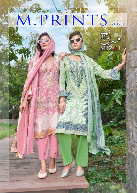 Mizaj M print vol-1 Ladies Kurti market in Pune